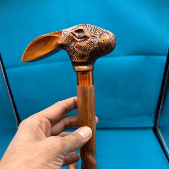 Rabbit Walking Cane - Picture 1 of 6
